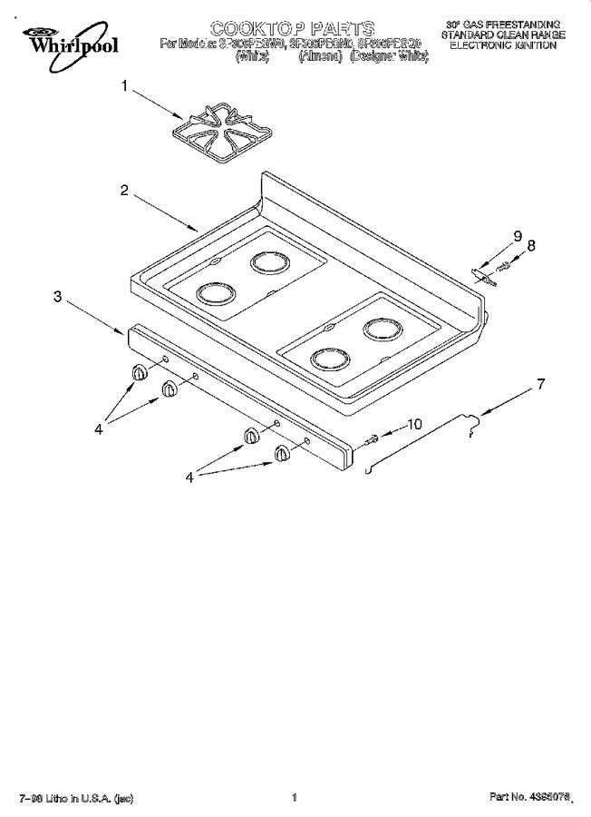 Diagram for SF306PEGQ0