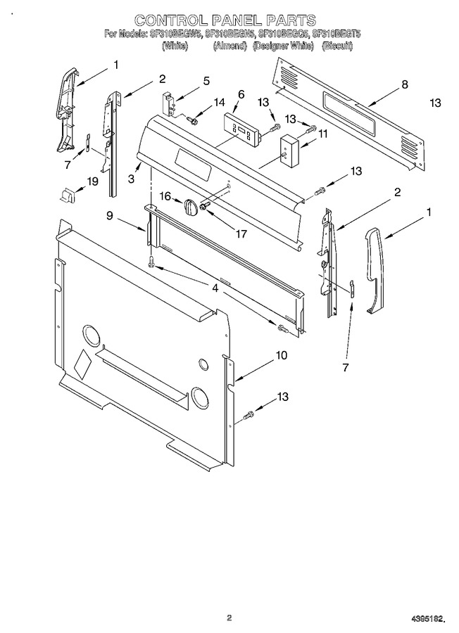 Diagram for SF310BEGW5