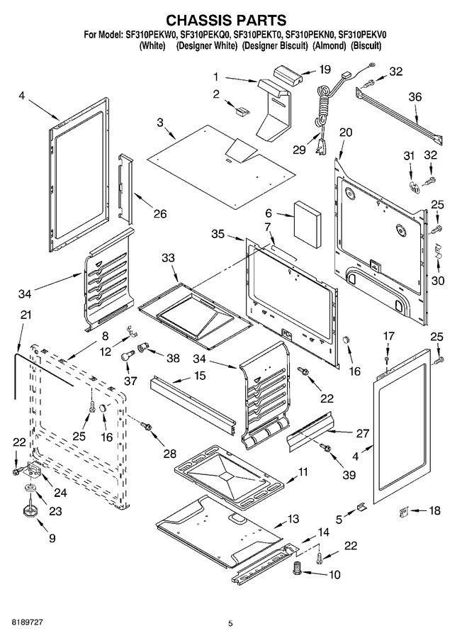 Diagram for SF310PEKN0