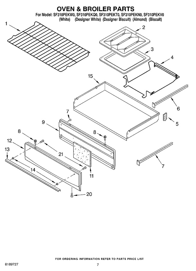 Diagram for SF310PEKQ0