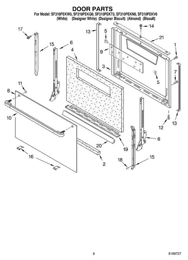Diagram for SF310PEKQ0