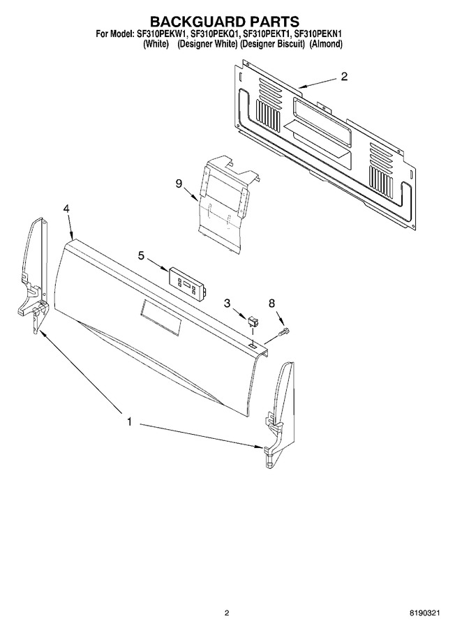 Diagram for SF310PEKQ1