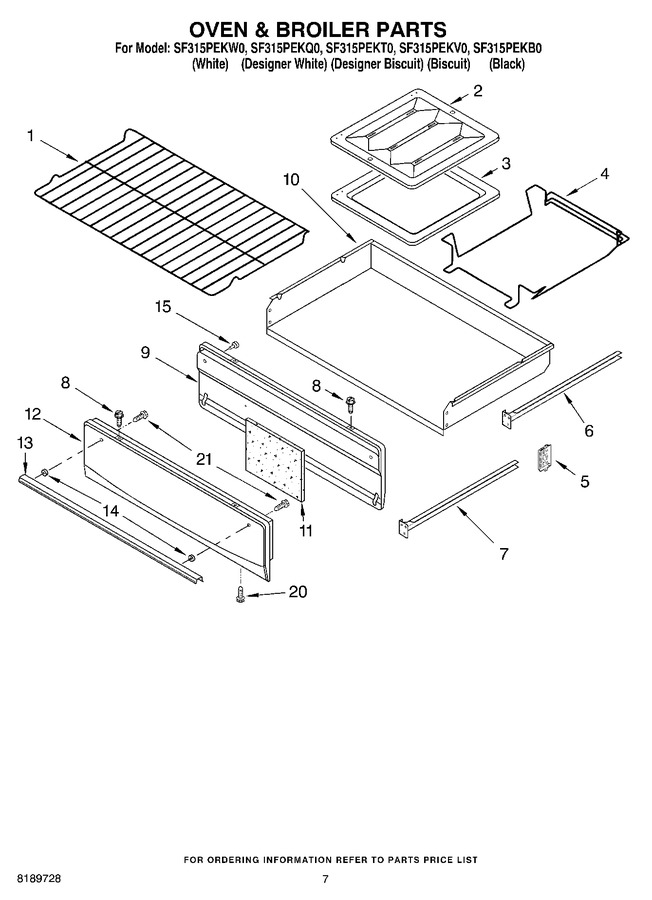 Diagram for SF315PEKV0