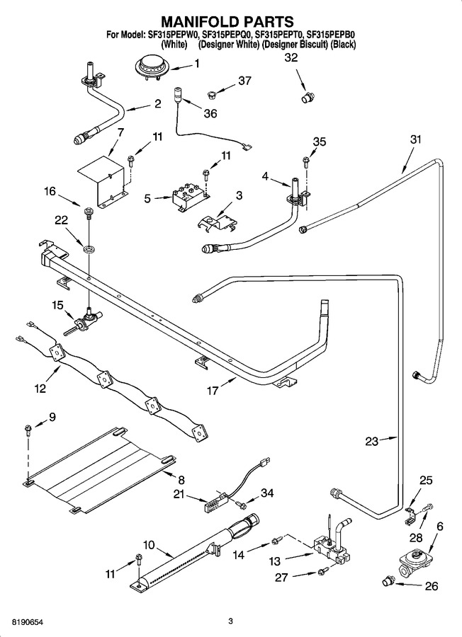 Diagram for SF315PEPB0