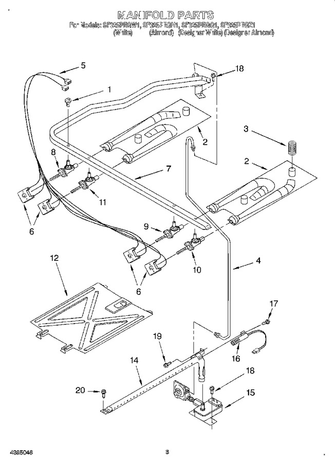 Diagram for SF325PEGW1