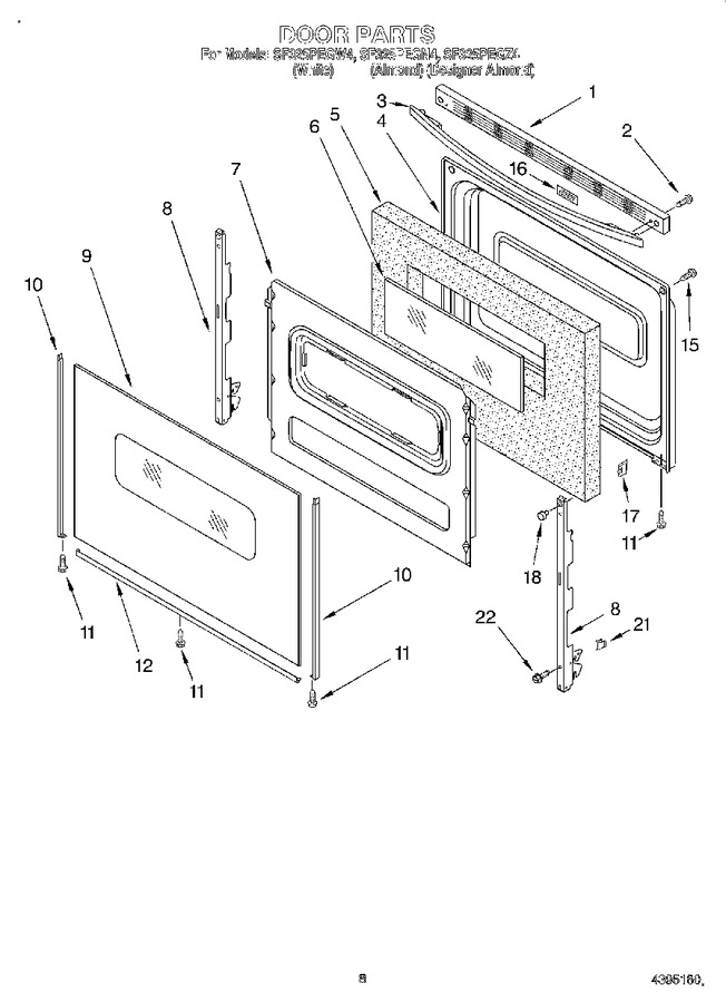 Diagram for SF325PEGW4