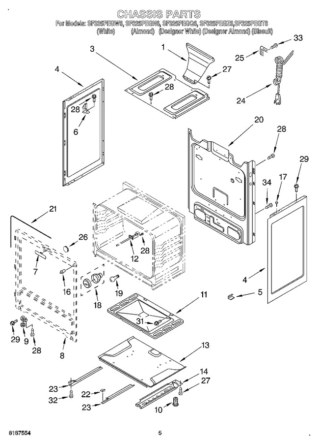 Diagram for SF325PEGW6