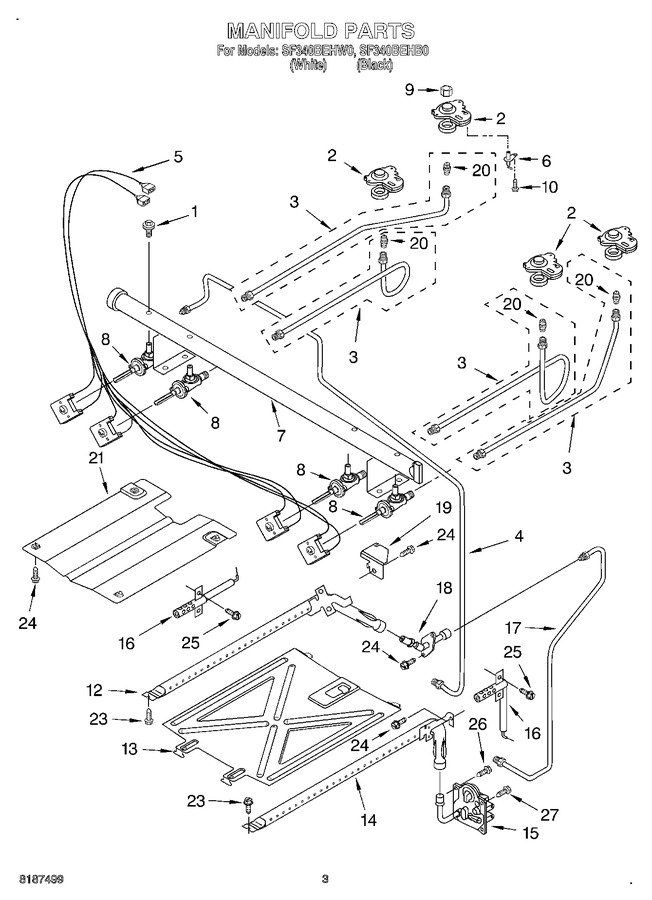 Diagram for SF340BEHW0
