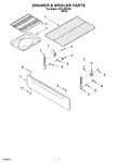 Diagram for 05 - Drawer & Broiler