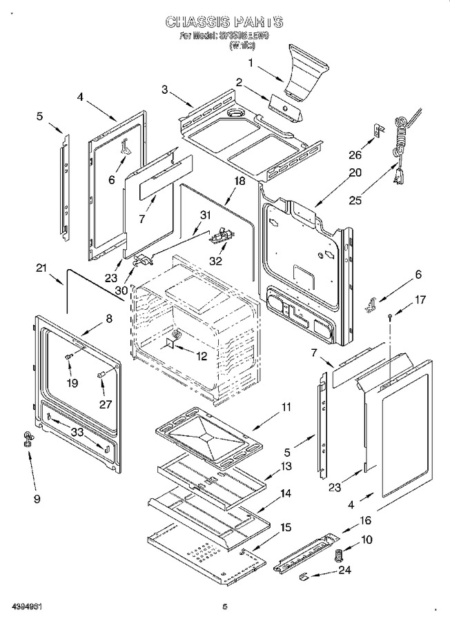 Diagram for SF350BEEW0