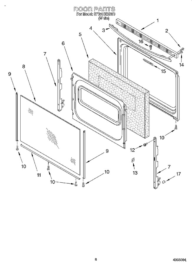 Diagram for SF350BEGW0