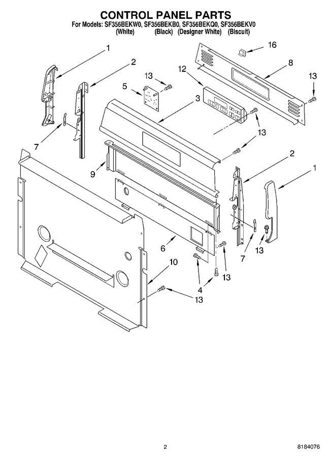 Diagram for SF356BEKW0
