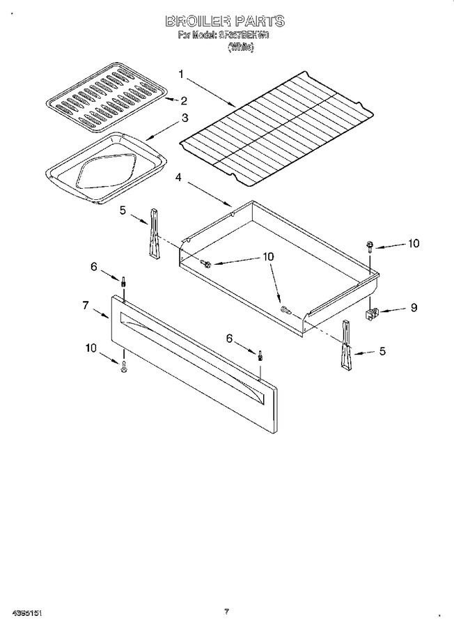 Diagram for SF357BEHW0