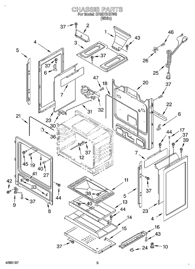 Diagram for SF357BEHW5