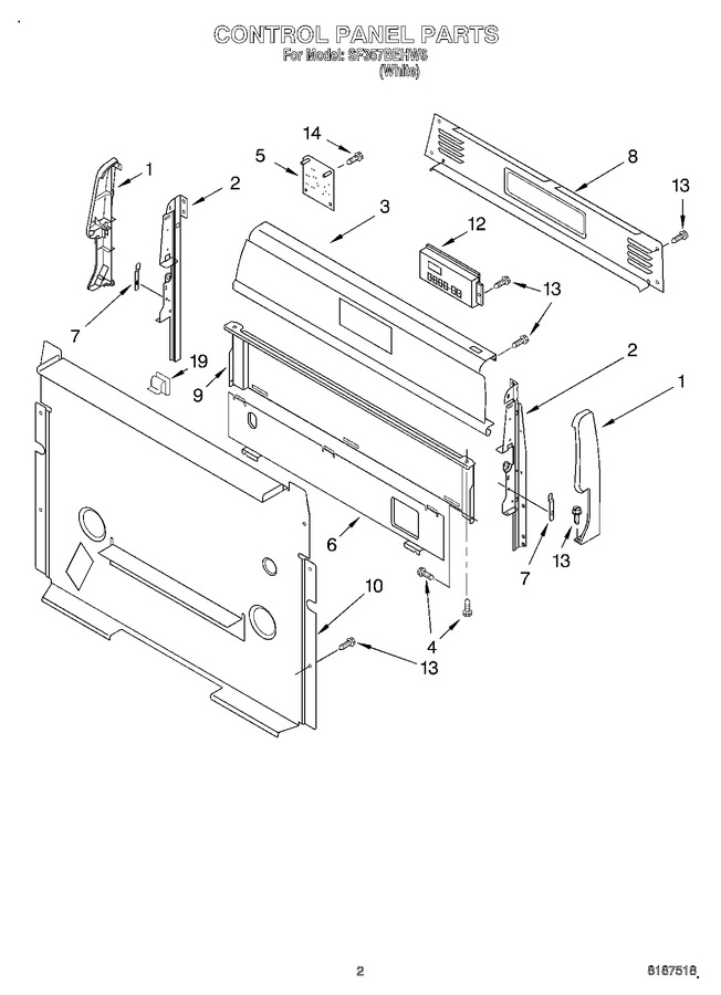 Diagram for SF357BEHW6