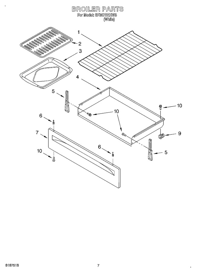 Diagram for SF357BEHW6