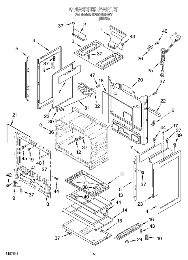 Diagram for SF357BEHW7