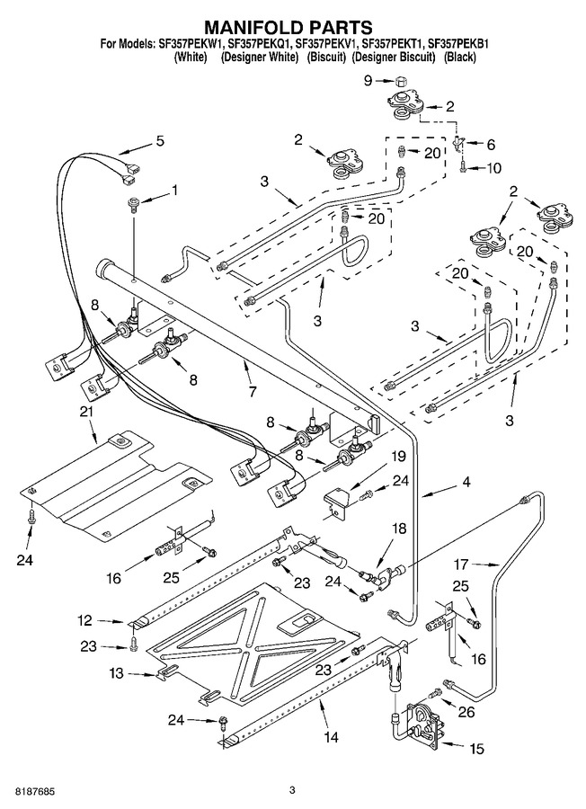 Diagram for SF357PEKT1