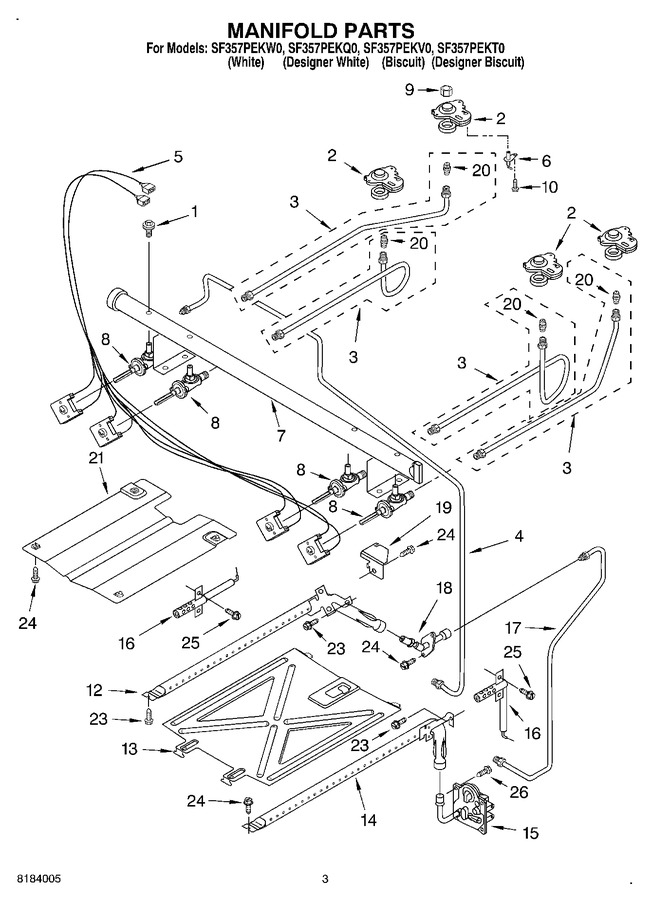 Diagram for SF357PEKQ0