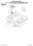 Diagram for 01 - Cooktop Parts