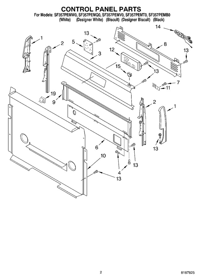 Diagram for SF357PEMV0