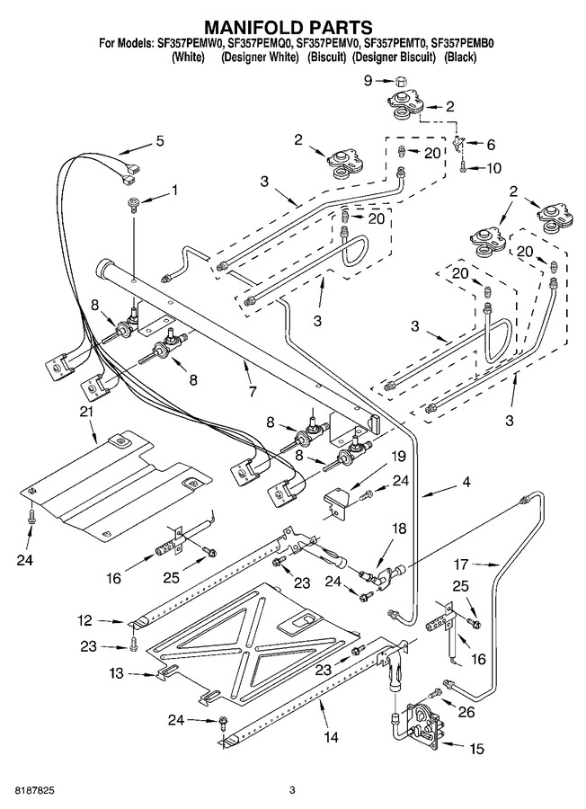 Diagram for SF357PEMV0