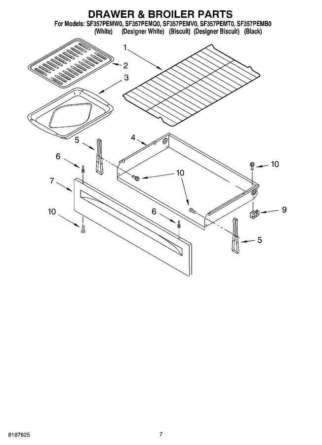 Diagram for SF357PEMV0
