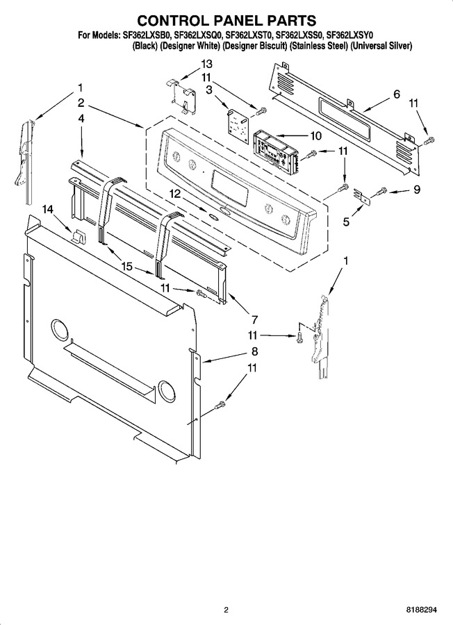 Diagram for SF362LXST0