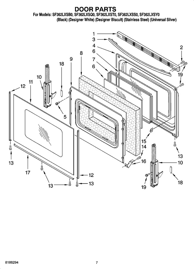 Diagram for SF362LXST0