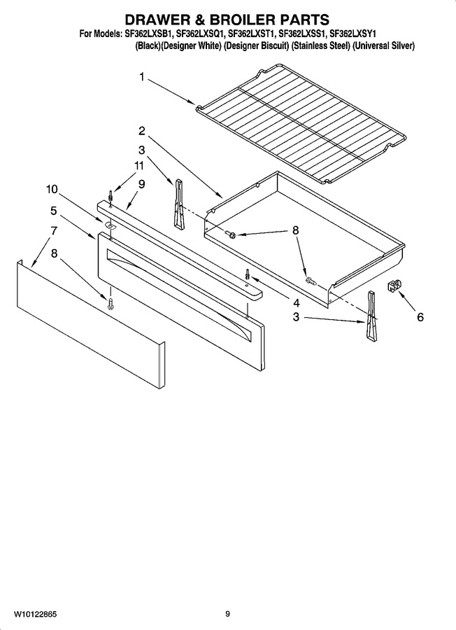 Diagram for SF362LXSQ1