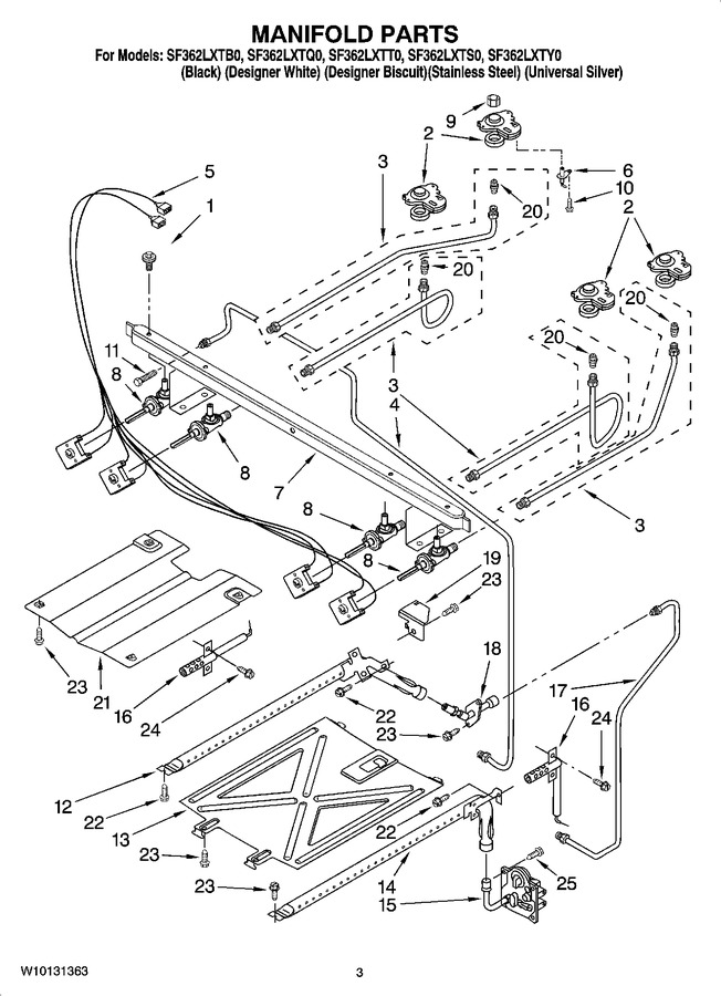 Diagram for SF362LXTY0