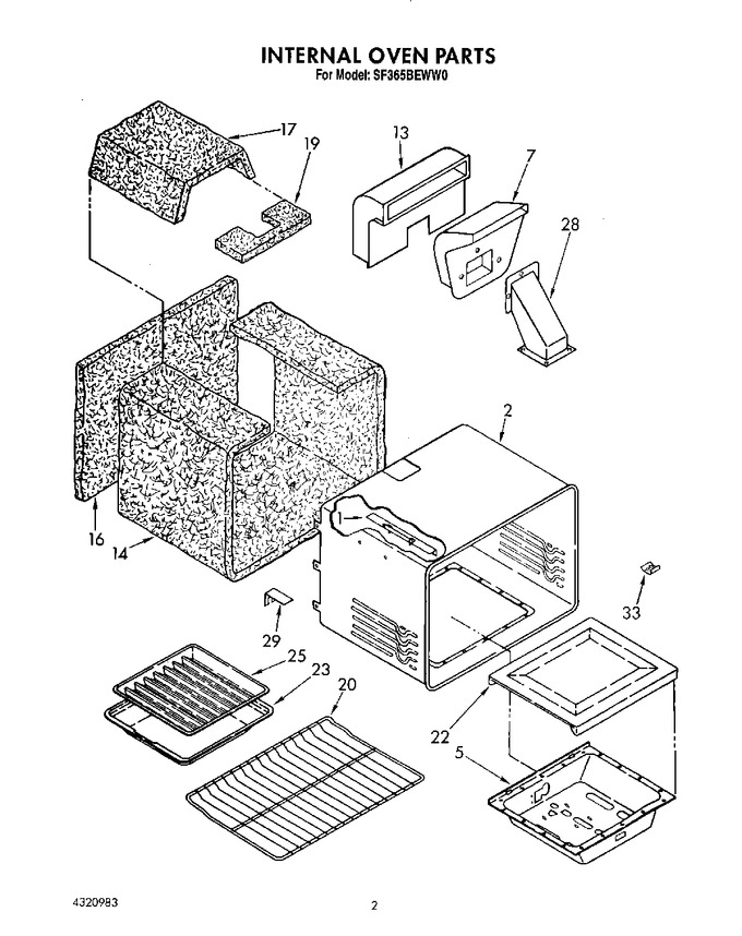 Diagram for SF365BEWW0