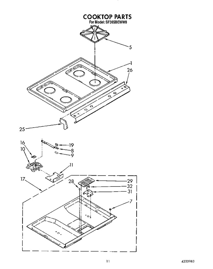 Diagram for SF365BEWN0