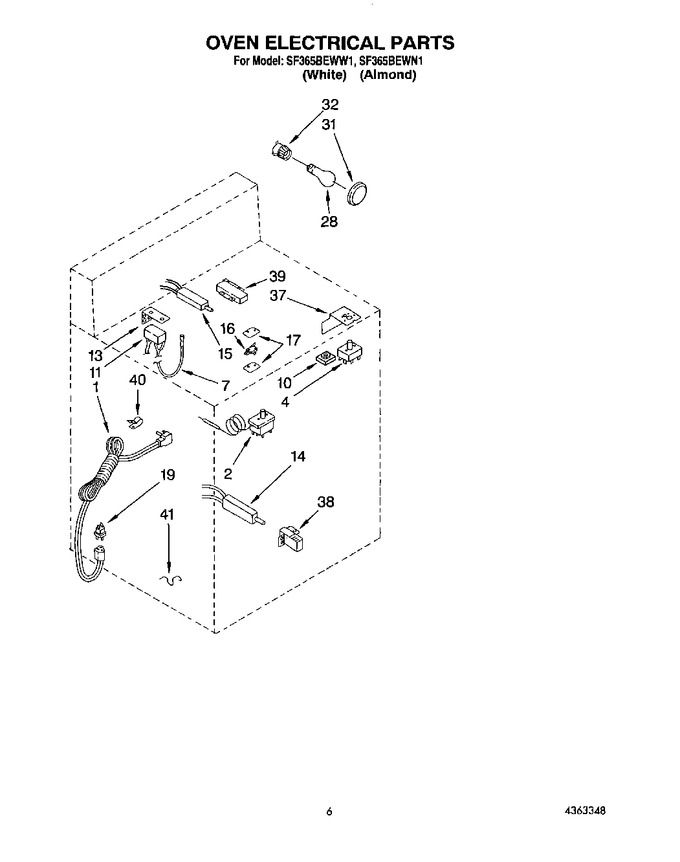 Diagram for SF365BEWN1