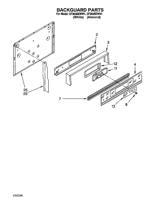 Diagram for SF365BEWN1