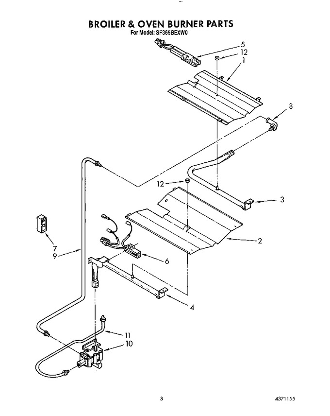 Diagram for SF365BEXW0