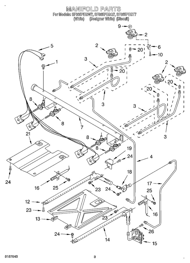 Diagram for SF365PEGT7