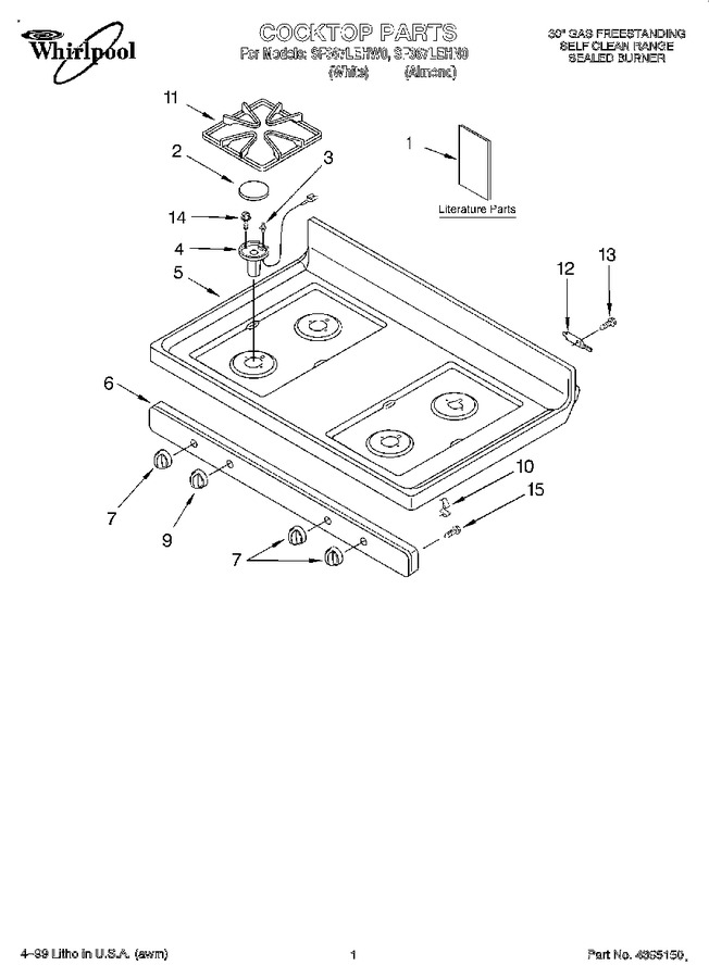 Diagram for SF367LEHN0
