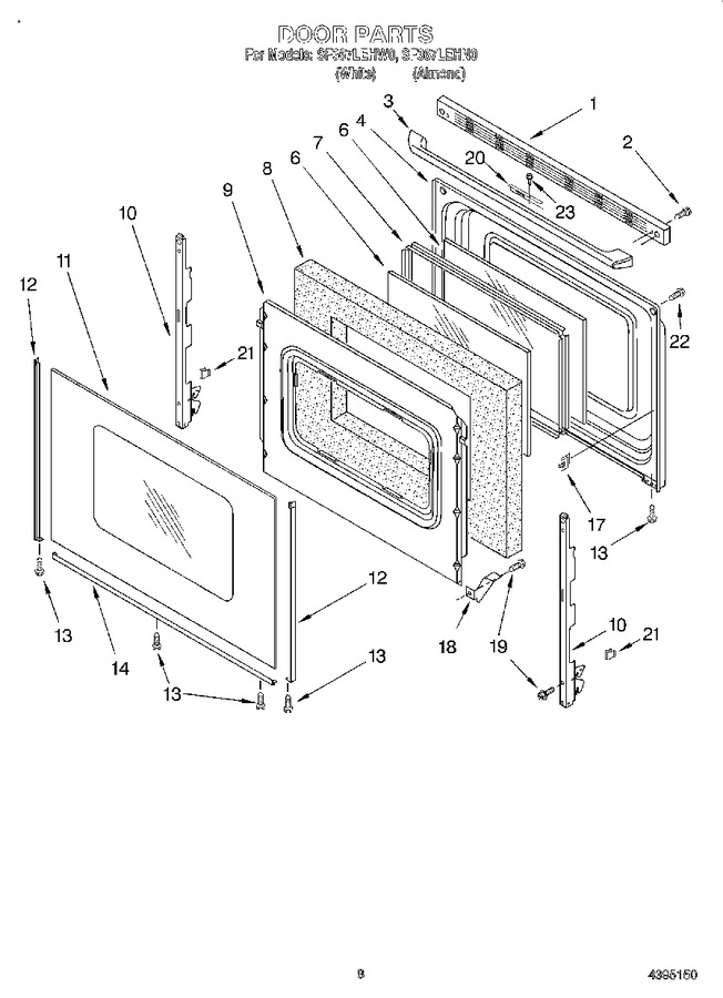Diagram for SF367LEHN0