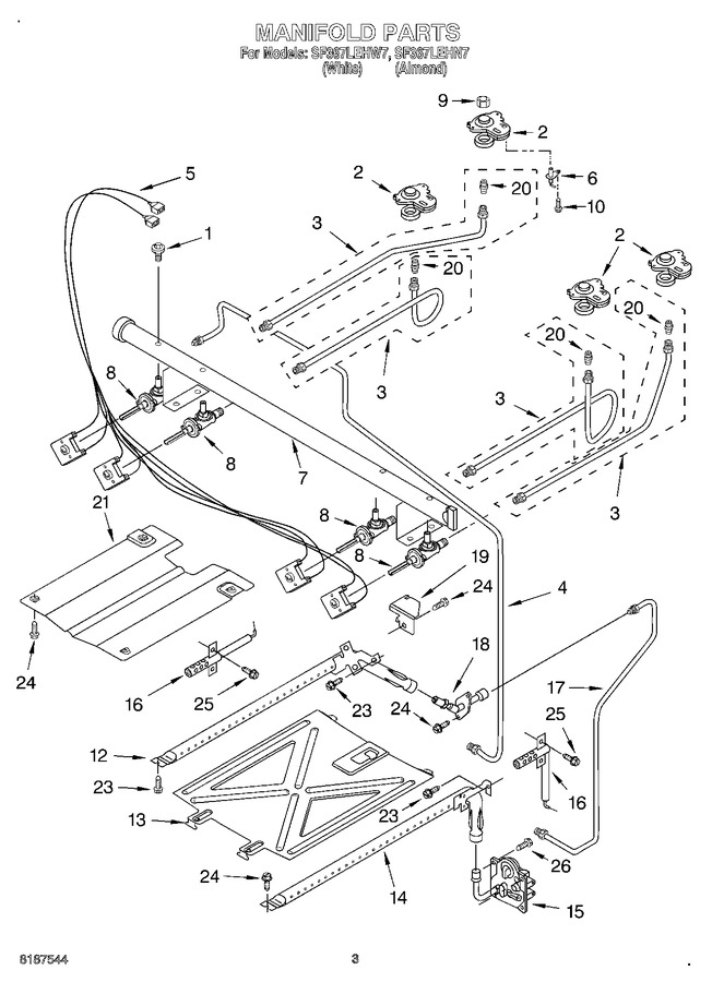 Diagram for SF367LEHW7