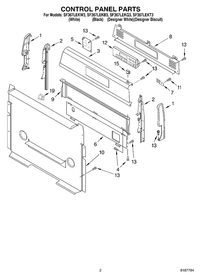 Diagram for SF367LEKW3