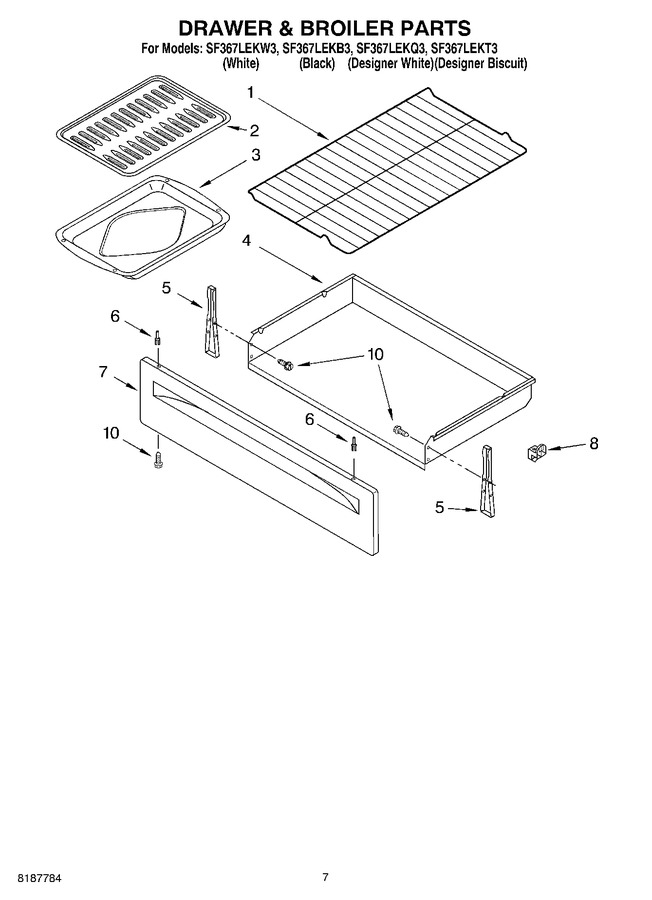 Diagram for SF367LEKW3