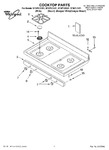 Diagram for 01 - Cooktop, Literature