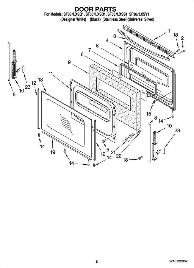 Diagram for SF367LXSQ1