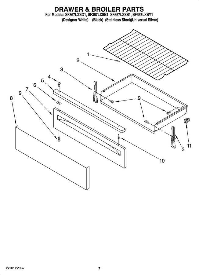 Diagram for SF367LXSQ1