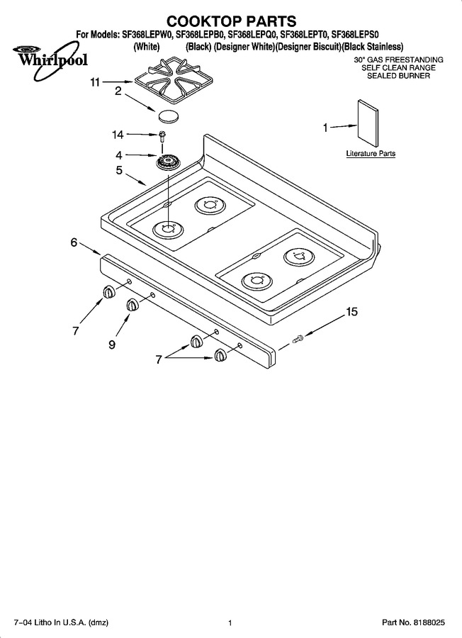 Diagram for SF368LEPB0