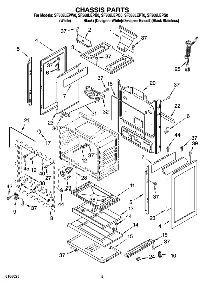 Diagram for SF368LEPT0