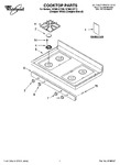 Diagram for 01 - Cooktop Parts