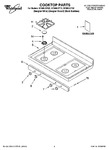 Diagram for 01 - Cooktop Parts