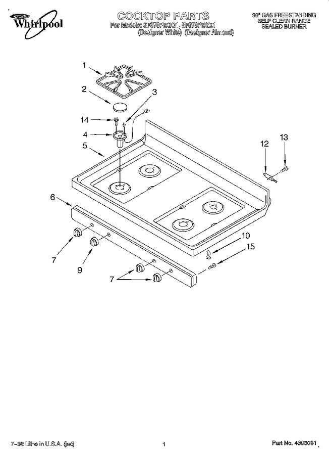 Diagram for SF370PEGZ1